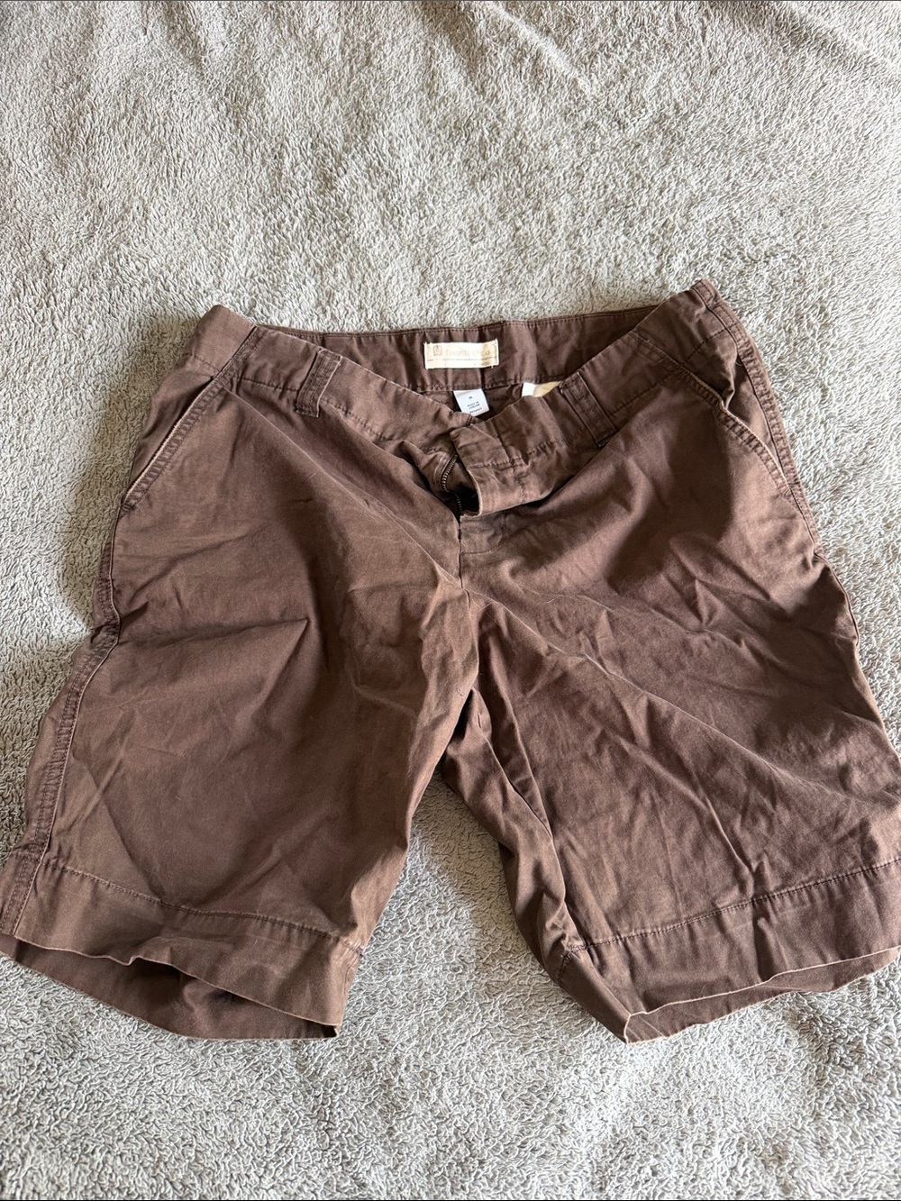 Gap Women’s Brown Casual Cotton Shorts
